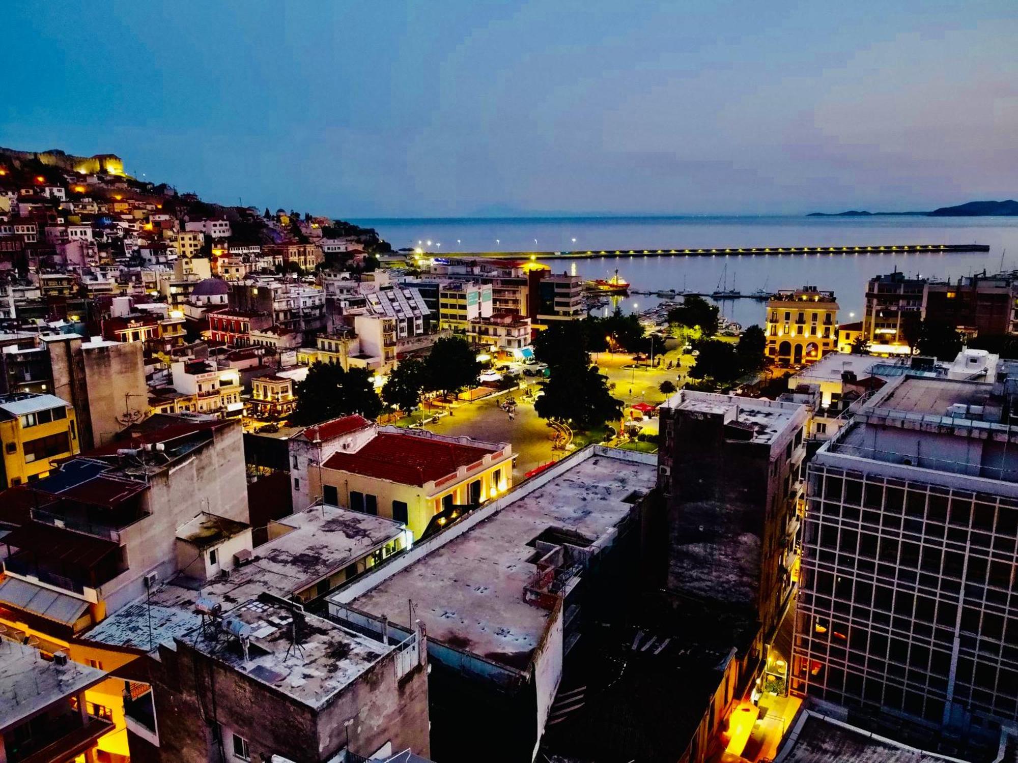 Апартаменти Vista Kavala Center Екстер'єр фото