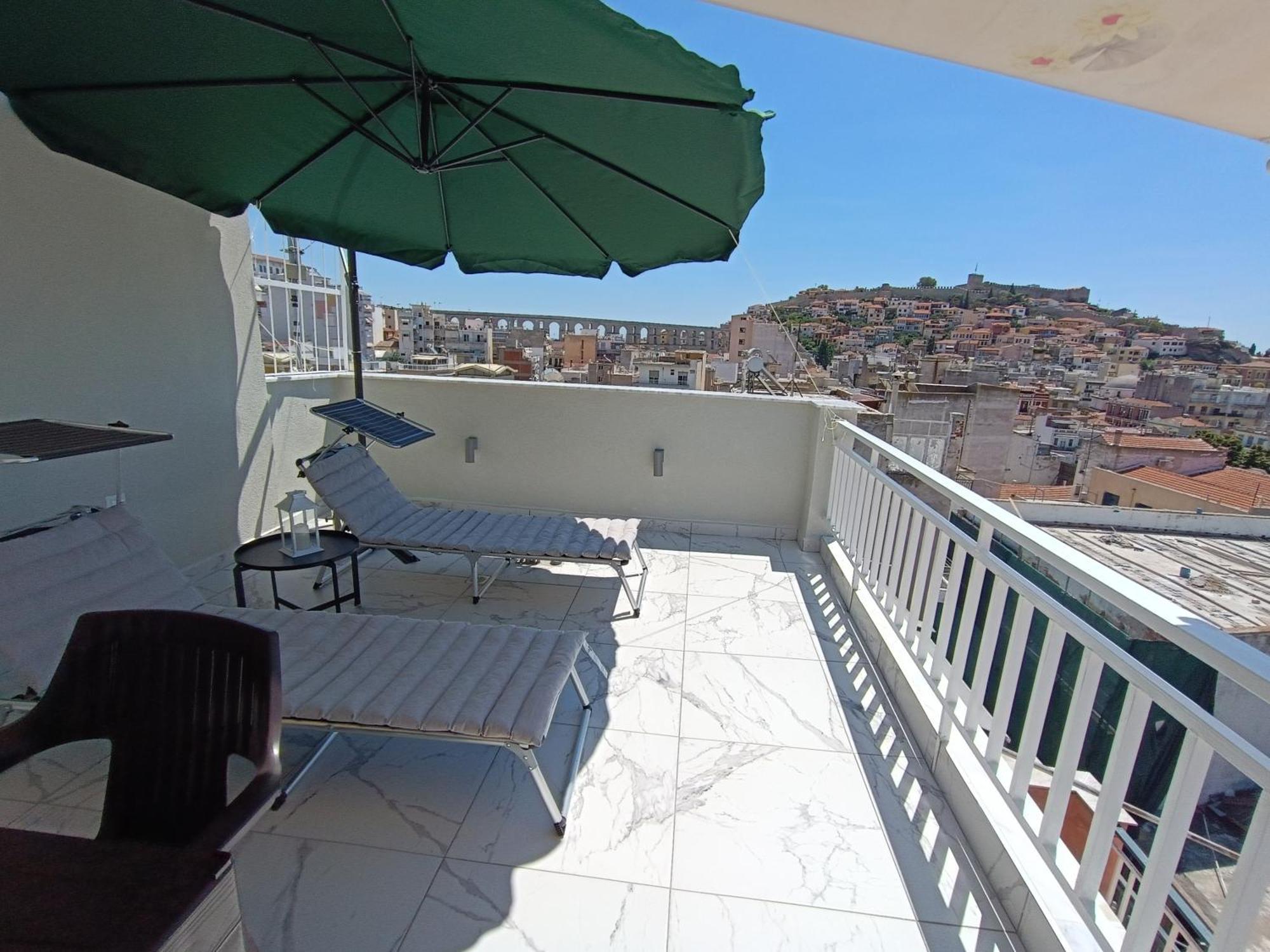 Апартаменти Vista Kavala Center Екстер'єр фото